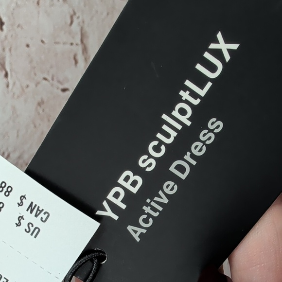 YPB White Athletic Mini Dress Medium New Nwt - Picture 4 of 7